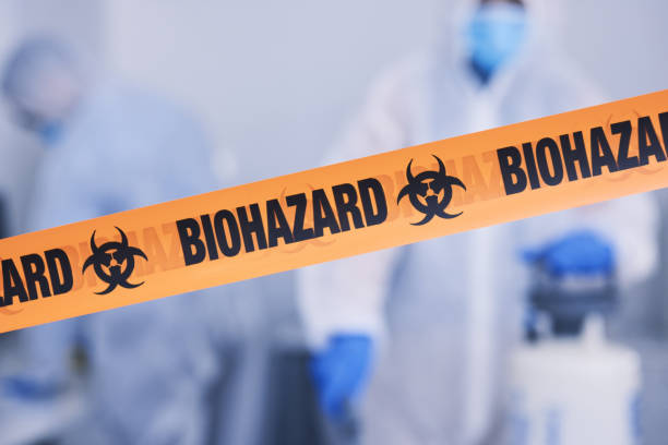 Professional Biohazard Cleanup technician working in Meridian, CO